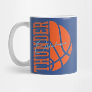 okc thunder basketball Mug